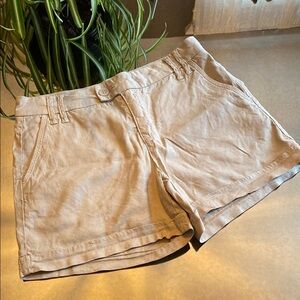 Level 99 Linen Blend Shorts, Womens Size 26